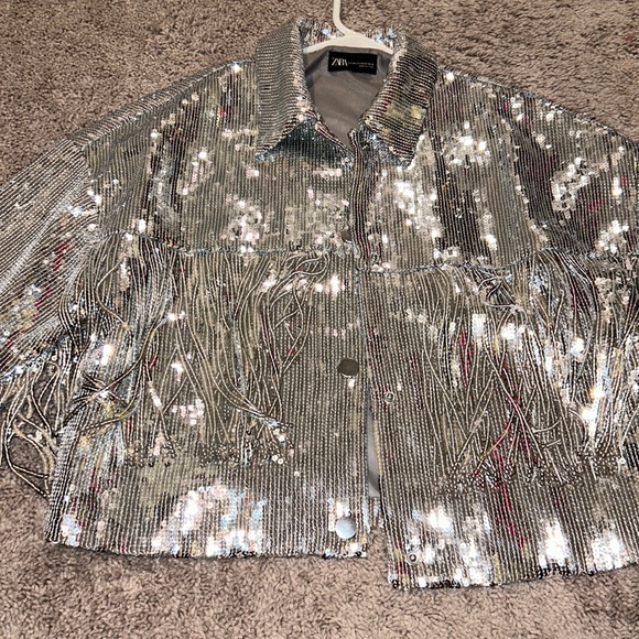 Sequin tassel jacket - Picture 2 of 4